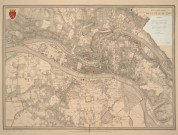 Plan général de la ville de Lyon dressé d'après les ordres et indications de M. Vaïsse [...] par Dardel,