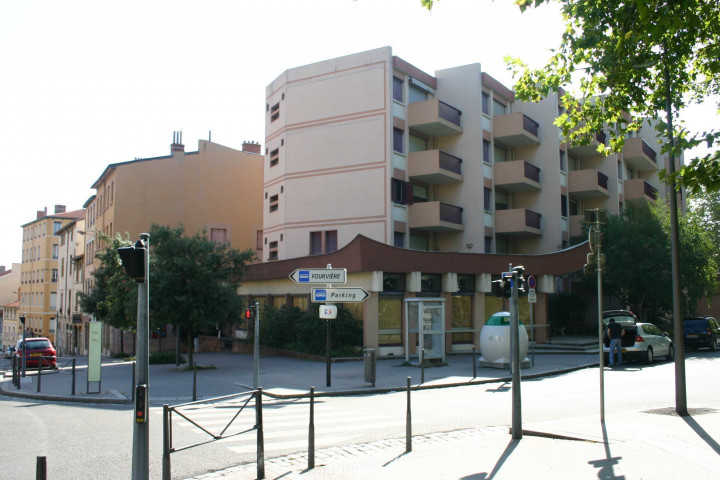 Vue de la résidence.