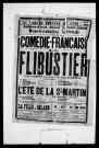 Flibustier (Le) : comédie en trois actes en vers. Représentation de la Comédie française. Auteur : Jean Richepin.