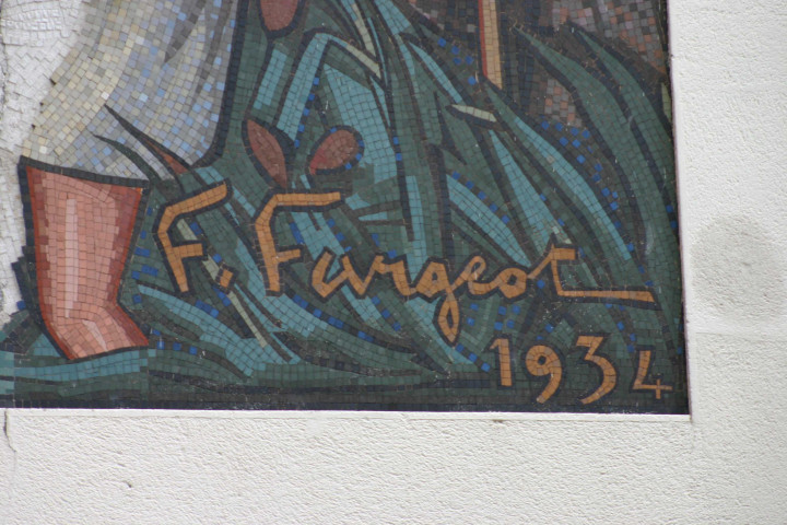 Mosaïque de Fernand Fargeot (peintre).