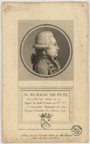 M. Bureau de Pusy.