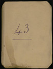Carnet n°43.