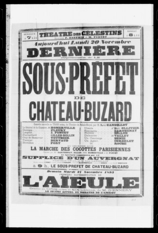 Supplice d'un Auvergnat (Le) : vaudeville en un acte. Auteur : Léon Gandillot.