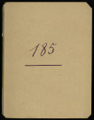 Carnet n°185.
