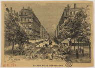 La rue de la République.