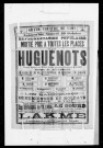 Huguenots (Les) : grand opéra en cinq actes. Compositeur : Giacomo Meyerbeer. Auteur du livret : Eugène Scribe.