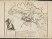 Carte des environs de Commune-Affranchie, où sont représentés les travaux du siège soutenu par cette ville rebelle pendant les mois d'août et de septembre 1793.