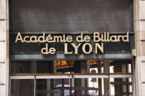 Salle Rameau, académie de billard de Lyon.