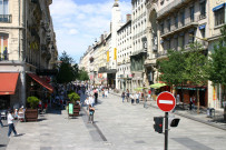 Angle de la rue de la Barre et de la rue de la République.