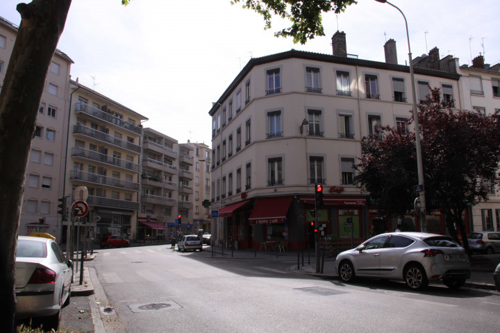 202 Grande-rue de la Guillotière, vue nord-est.