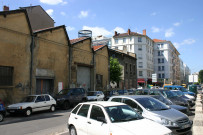 94 rue Maurice-Flandin, direction nord.