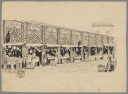 A l'Exposition (les bazars Tunisiens).