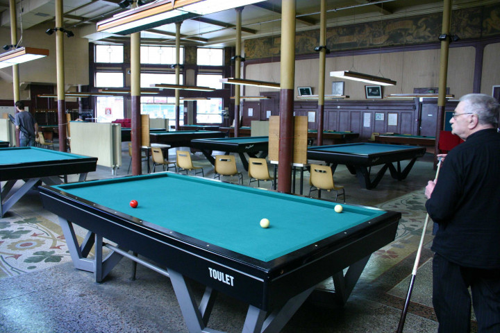 Salle Rameau, salle de billard.