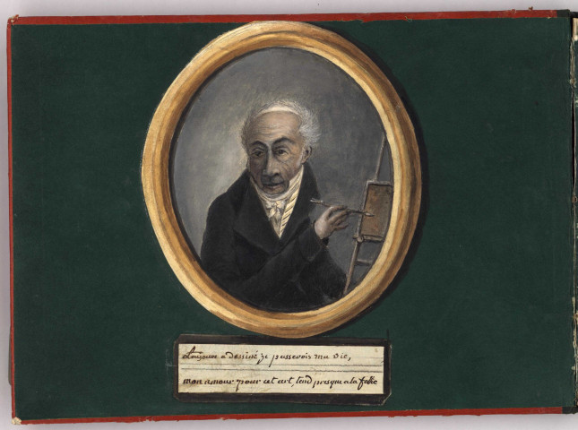 Autoportrait de Joseph Fructus Rey.