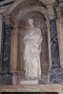 Eglise Saint-Polycarpe, intérieur, saint-François Régis.