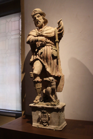 Saint Roch provenant de Notre-Dame de Limon (1629?).