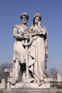 Tombe de Alphonse Duvergier, oeuvre de Dufraine.