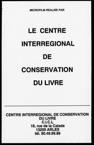 Raccordement du boulevard de l'Empereur avec le cours des Chartreux : enquête, acquisition échange et vente de terrains, expropriation et démolition d'immeubles, vente d'immeuble aux enchères.