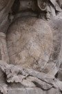 Monument Gailleton, détail du blason, motif central (Modèle: Mme Walch).