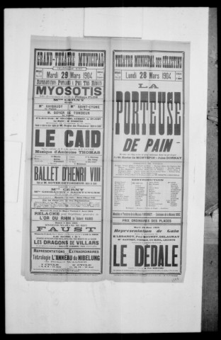Caïd (Le) : opéra-comique en deux actes. Compositeur : Ambroise Thomas. Auteur du livret : T. Sauvage.