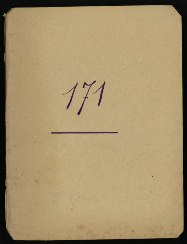 Carnet n°171.