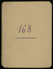 Carnet n°168.