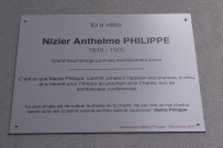 Plaque commémorative pour Nizier Anthelme Philippe.