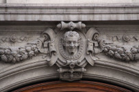 4 quai Victor Augagneur, ornement de façade.