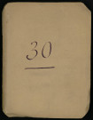 Carnet n°30.