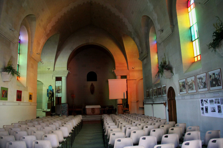 Intérieur de la chapelle.