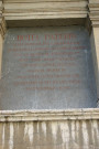 2 rue Juiverie, Hôtel Paterin, plaque en mémoire de Claude Paterin (magistrat).