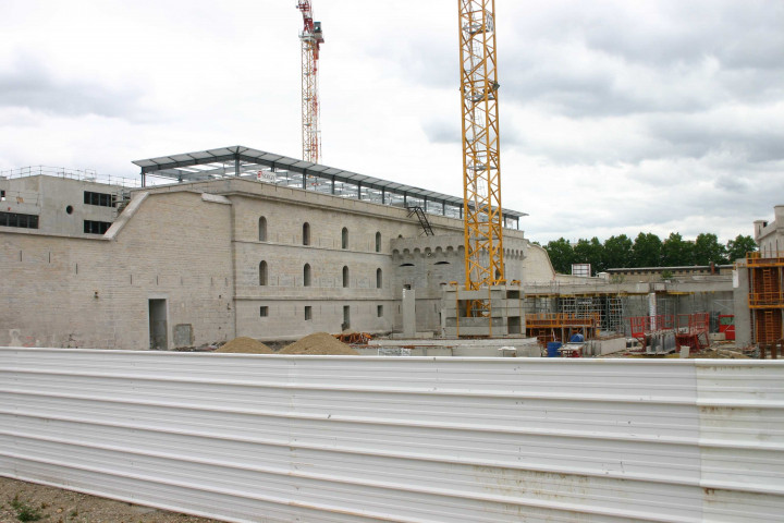 Travaux d'aménagement pour l'Hôtel-de-Police.