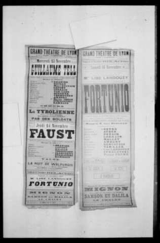 Faust : opéra en cinq actes et dix tableaux. Compositeur : Charles Gounod. Auteurs du livret : Michel Carré et Jules Barbier.