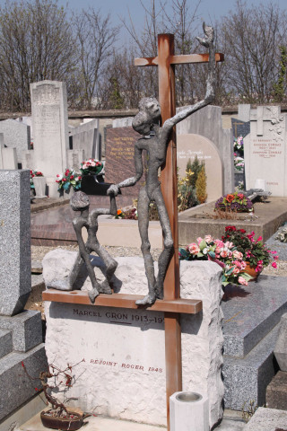 Tombe de Marcel Gron.