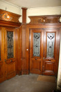Vue de la porte.