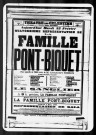 Famille Pont-Biquet (La) : pièce nouvelle en trois actes. Auteur : Alexandre Bisson.