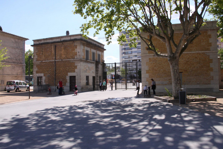 Vue de l'entrée.