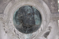 Tombe Diday, médaillon.