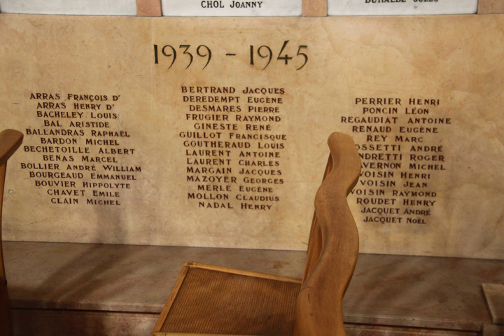 Monument aux morts de 1939-1945.