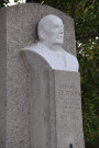 Buste d'Ambroise Courtois restauré.