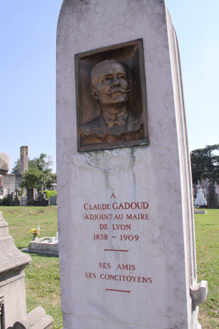 Tombe de Gadoud Claude.