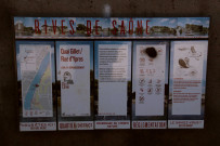 Panneau explicatif sur la rue d'Ypres.