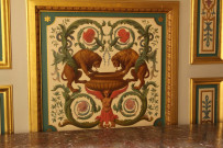 Hôtel-de-Ville, salon du Consulat, décoration murale.