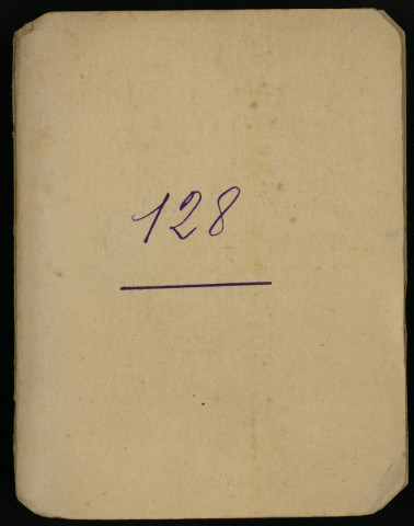 Carnet n°128.