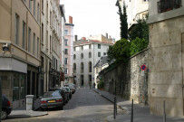 Rue de Fleurieu prise depuis la place Gailleton.