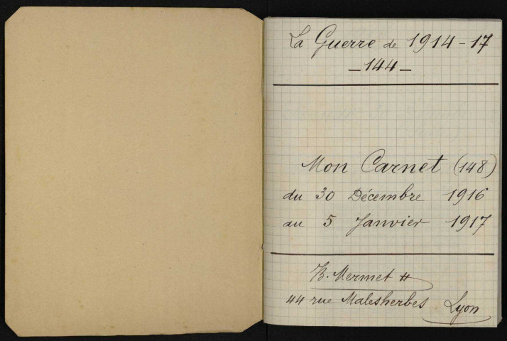 Carnet n°144.