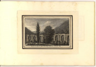 Aqueducs des vallons de Brignais dessinés d'après nature par Jh Fructus Rey.