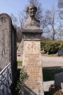 Tombe de Fran Tissier.