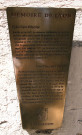 Eglise Saint-Polycarpe, plaque touristique.