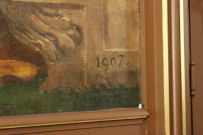Hôtel-de-Ville, salle du Conseil, fresque, date 1907.